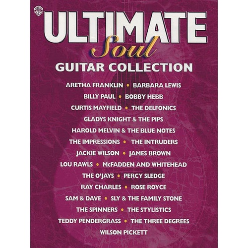 Ultimate Soul Guitar Collection Guitar TAB Book