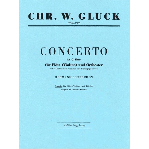 Concerto G Flute and Piano