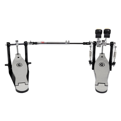 Gibraltar 4000 Series Single Chain Drive Double Bass Drum Pedal with G-Styled Footboards