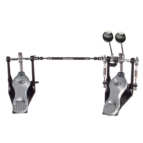 Gibraltar 6700 Series Dual Chain Drive Double Bass Drum Pedal with Adjustable Features and Dual Surface Beater