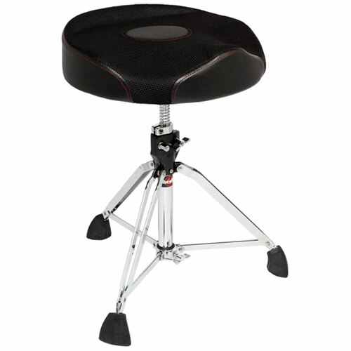 Gibraltar 9600 Series Drum Throne with Airtech Mesh Seat and Thigh Cutouts