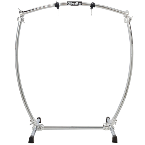Gibraltar Large Curved Chrome Gong Stand for Gongs up to 40" with Memory Locks and Stability Features