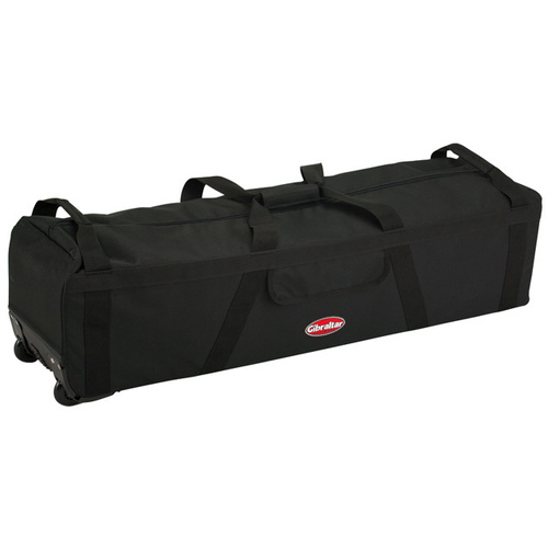 Gibraltar 44" Long Hardware Bag with Wheels, High Test Nylon, Heavy-Duty Zippers, Reinforced, Carry Straps, Inline Skate Wheels