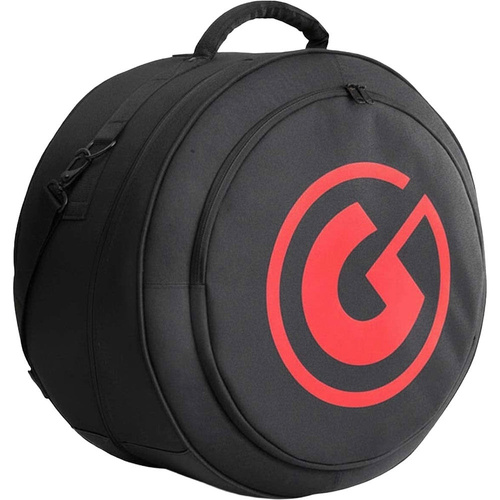 Gibraltar 14" Deluxe Snare Drum Bag with Cross-Cut Zipper, Plush Interior, and Accessory Pocket