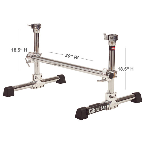 Gibraltar Stealth Series Side Mounting System for Drum Racks with Adjustable Sleeves