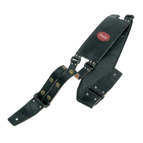 Fretz Leather-Look Adjustable Guitar Strap 8.5cm
