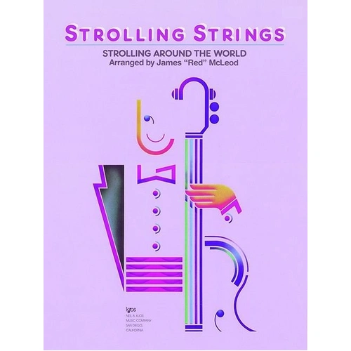 Strolling Around The World Cello VC Part by Neil A. Kjos Music Company - 1 Page