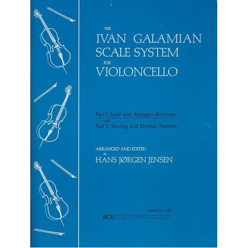 Galamian - Scale System For Cello Vol 1 (Softcover Book)