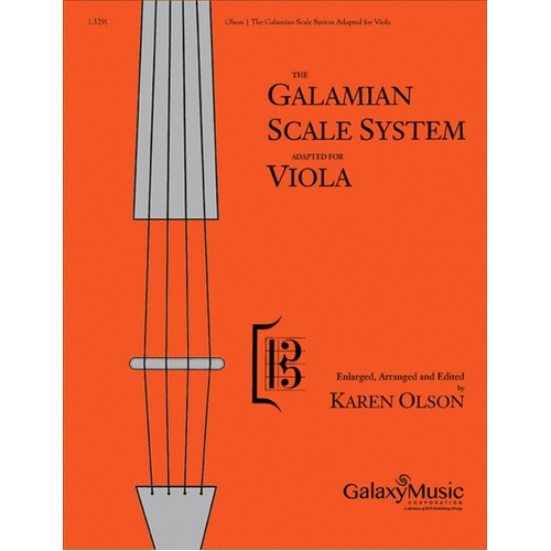 Galamian - Scale System For Viola (Softcover Book)