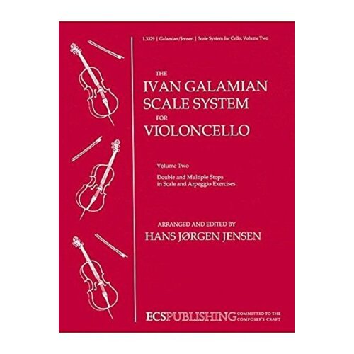 Galamian - Scale System For Cello Vol 2 (Softcover Book)