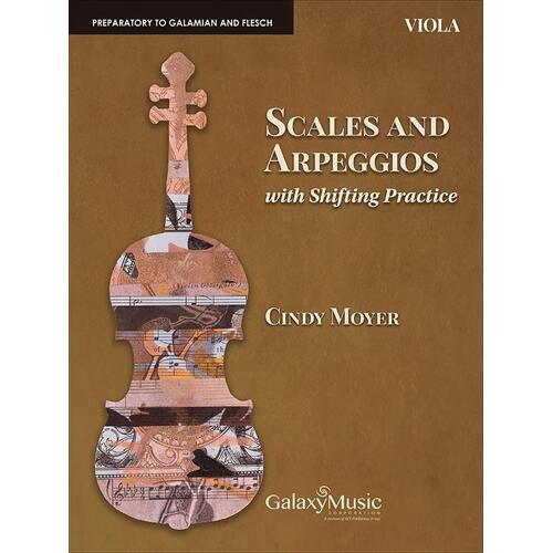 Scales And Arpeggios With Shifting Practice Viola (Softcover Book)
