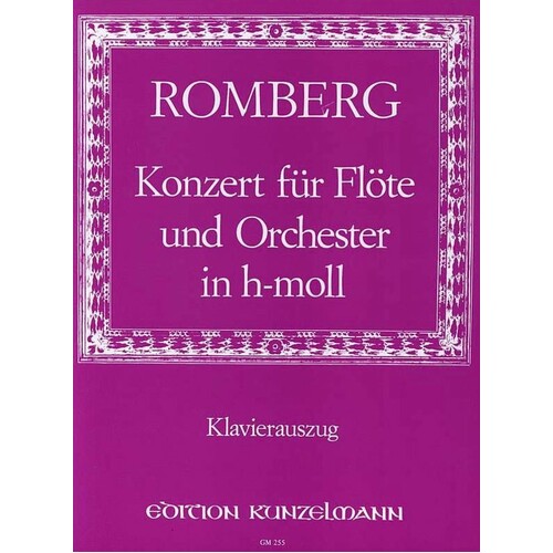 Concerto B Min Op 30 Flute Piano Book