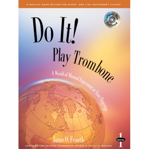 Do It! Play Trombone Book 1 Softcover Book/CD