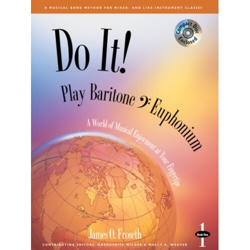 Do It! Play Baritone/Euphonium Bc Book 1 Softcover Book/CD