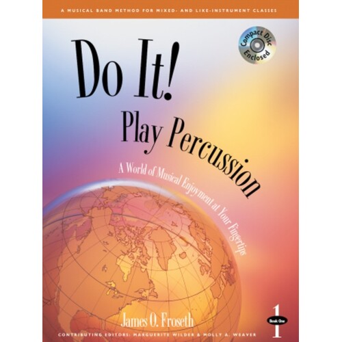 Do It! Play Percussion Book 1 Softcover Book/CD