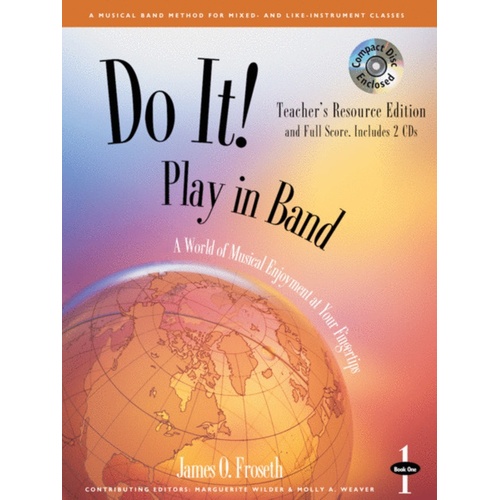 Do It Band Teachers Resource Book/2CD (Softcover Book/CD)