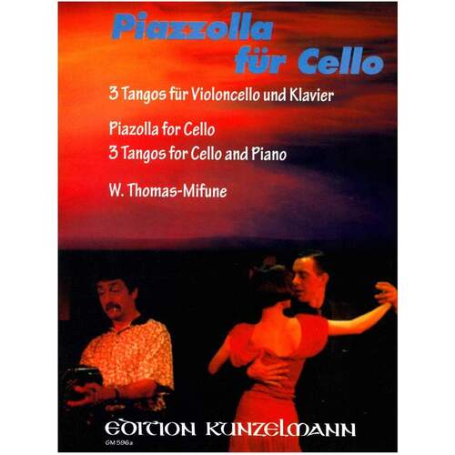 Piazzolla For Cello (Softcover Book)