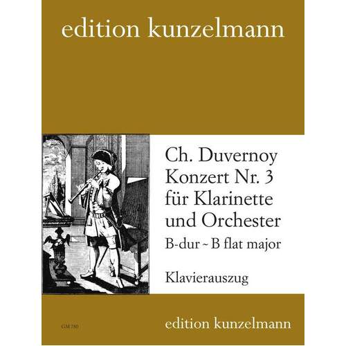 Concerto No 3 B clarinet Piano Book