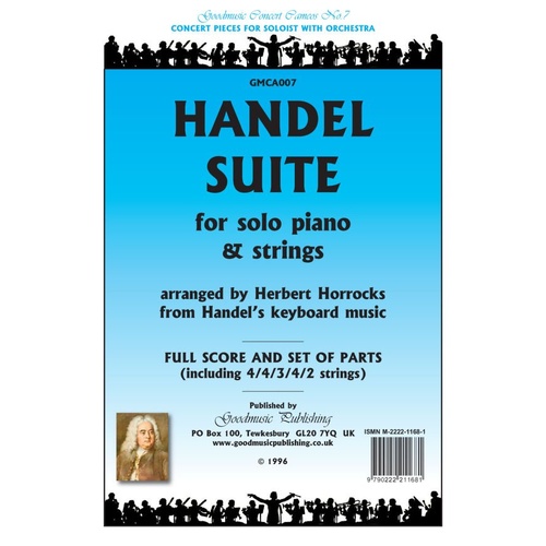 Handel Suite for Solo Piano and Strings - SC/Pts by Herbert Horrocks