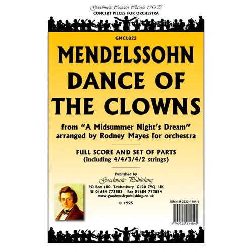 Dance of the Clowns for Orchestra - Mendelssohn Arrangement by Rodney Mayes