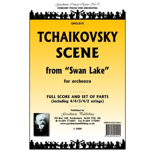 Scene from Swan Lake for Orchestra SC/PTS by Tchaikovsky
