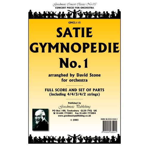 Gymnopedie No. 1 for Orchestra - Arranged by David Stone