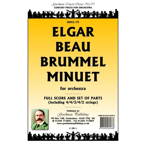 Beau Brummel Minuet for Orchestra SC/PTS by Edward Elgar