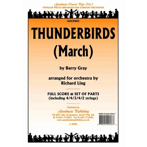 Thunderbirds March for Orchestra SC/PTS