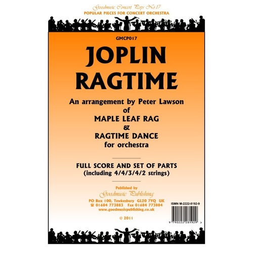 Joplin Ragtime for Orchestra - Arranged by Peter Lawson