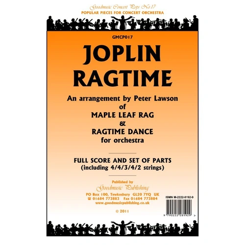 Joplin Ragtime for Orchestra - Arranged by Peter Lawson