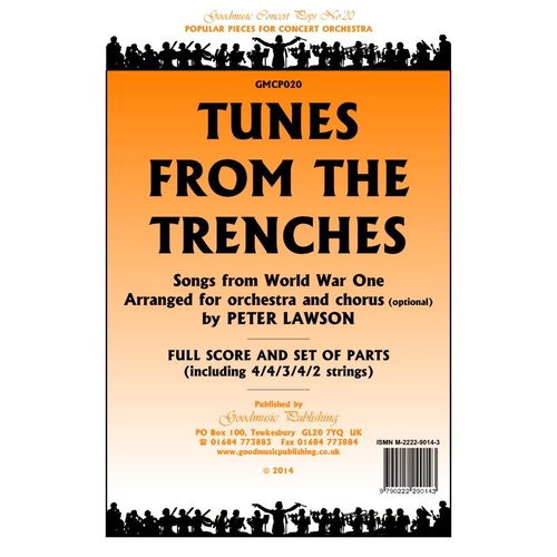 Tunes from the Trenches for Orchestra and Choir - Arranged by Peter Lawson