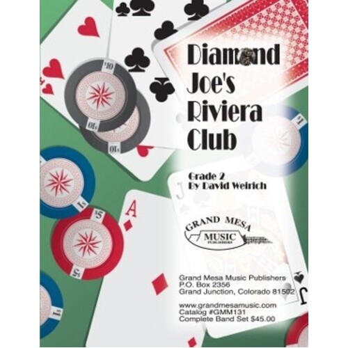 Diamond Joes Riviera Club Concert Band 2 Score/Parts Book