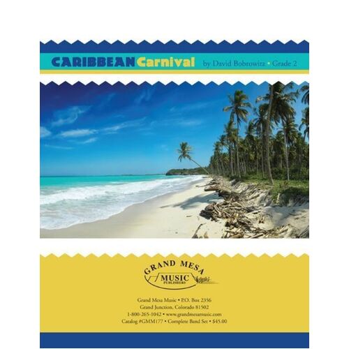 Caribbean Carnival Concert Band Score/Parts Book