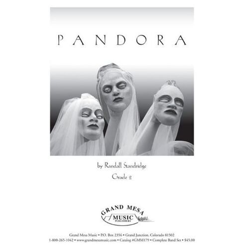 Pandora Concert Band Score/Parts Book