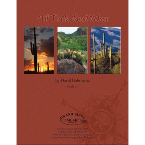 All Trails Lead West Concert Band 2 (Music Score/Parts) Book