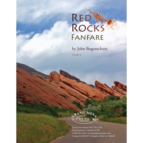 Red Rocks Fanfare Cb4 Score/Parts