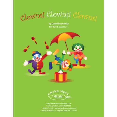 Clowns! Clowns! Clowns! Cb3.5 Score/Parts