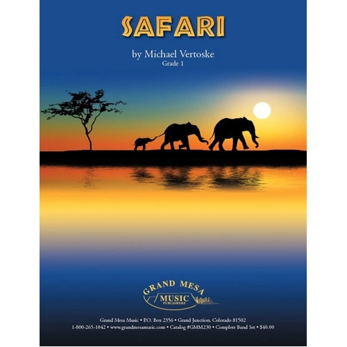 Safari CB1 Band Composition by Michael Vertoske - Grand Mesa Music