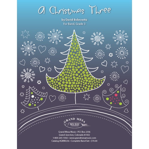 A Christmas Three Cb3 Score/Parts