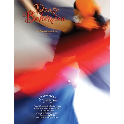 Danse Bohemien Concert Band 3 Score Only (Music Score) Book