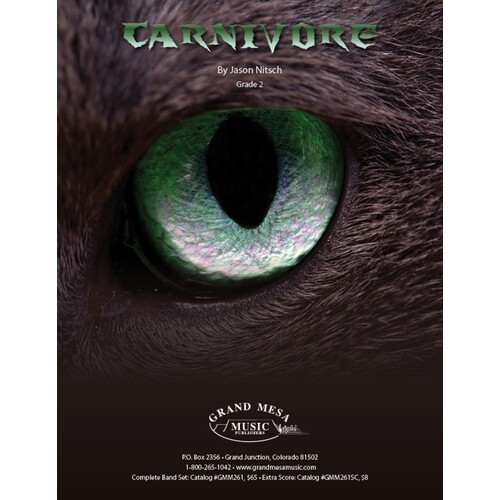 Carnivore Concert Band 2 Score/Parts Book