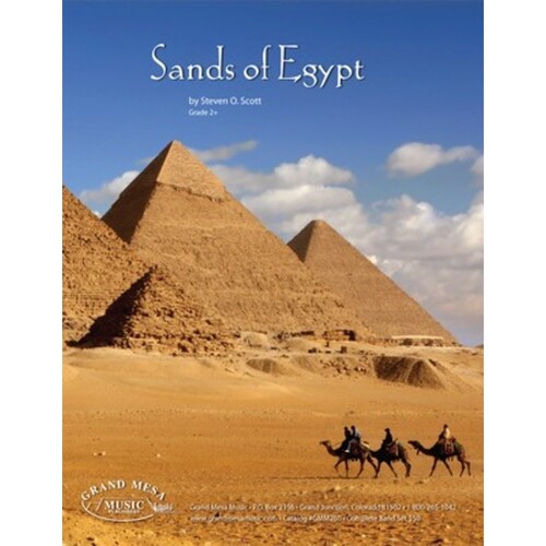 Sands Of Egypt Concert Band 2 Score Only (Music Score) Book