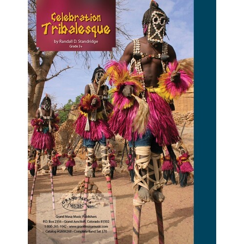Celebration Tribalesque Concert Band 3 Score/Parts Book