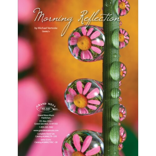 Morning Reflection Concert Band 2 Score/Parts Book
