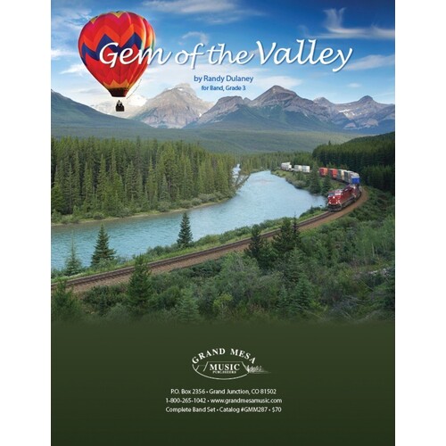 Gem Of The Valley Concert Band 3 Score/Parts Book
