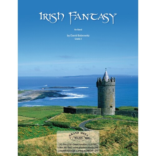 Irish Fantasy Concert Band 3 Score Only (Music Score) Book