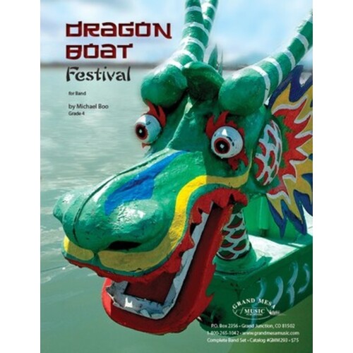 Dragon Boat Festival Concert Band 4 Score Only (Music Score) Book