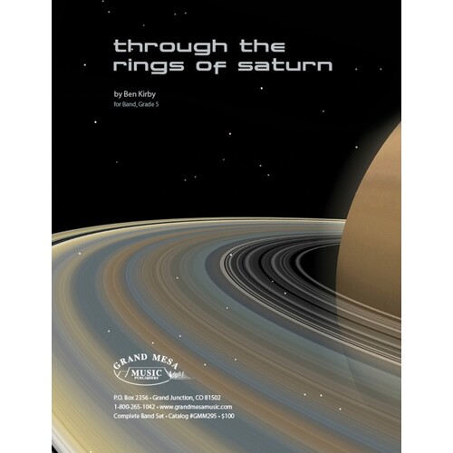 Through The Rings Of Saturn Concert Band 5 Score/Parts Book