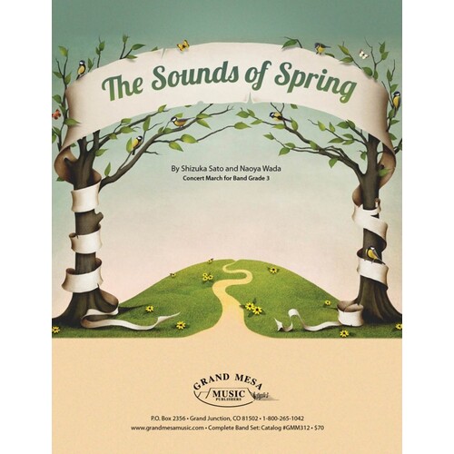 Sounds Of Spring Concert Band 3 Score/Parts Book
