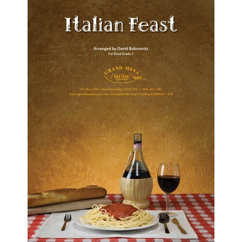 Italian Feast Concert Band 3 Score/Parts Book